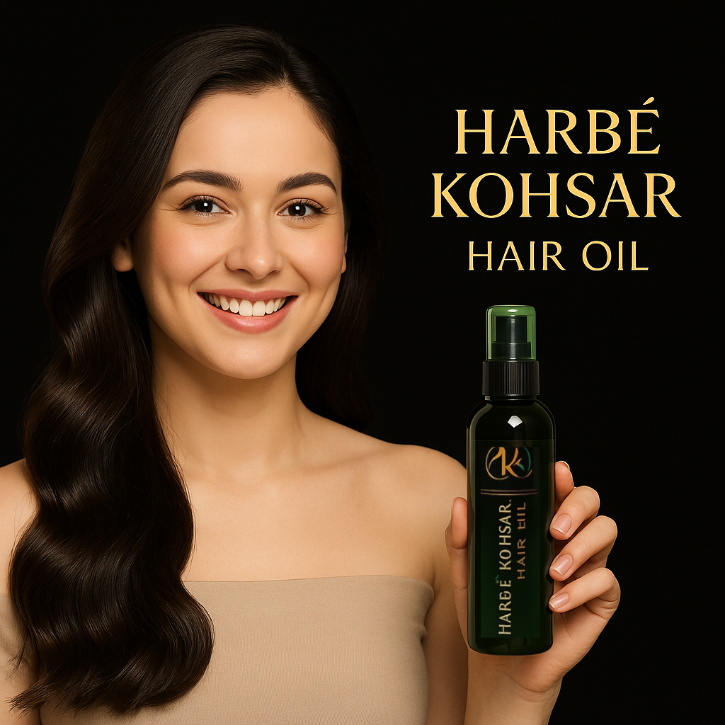 Pakistan #1 Harb E Kohsar hair Oil - comical free 100% Natural ingredients