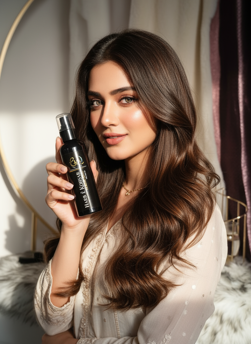 Pakistan #1 Harb E Kohsar hair Oil - comical free 100% Natural ingredients