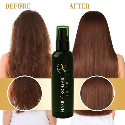 Pakistan #1 Harb E Kohsar hair Oil - comical free 100% Natural ingredients